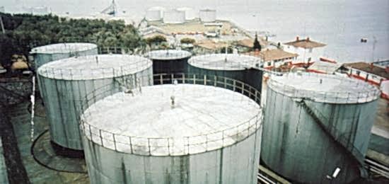 Petrol Ofisi Edincik, Fuel Oil Tank Construction and Site Works