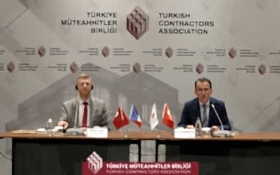 Üstay Attends “Turkish-French Construction Day” Event in Ankara